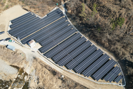 그린에네트 1호 태양광발전소(700kW)